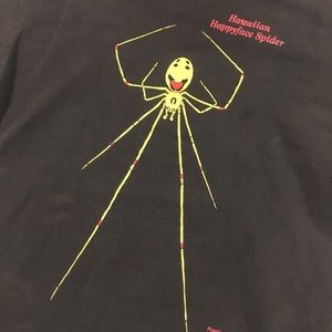 Hawaiian Happyface Spider Tee Vintage/Unique/Rare